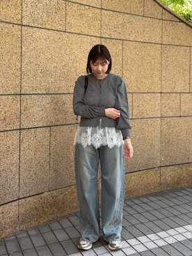 「センスオブプレイス」｜naoさん（レディース・161cm）の春コーディネート