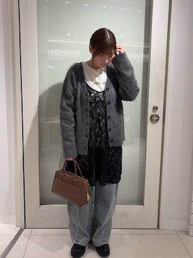 「SENSEOFPLACE」｜naoさん（レディース・162cm）の冬コーディネート