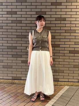 naoさん(レディース・161cm)の夏コーディネート