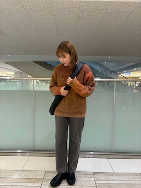 naoさん（レディース・162cm）の秋コーディネート