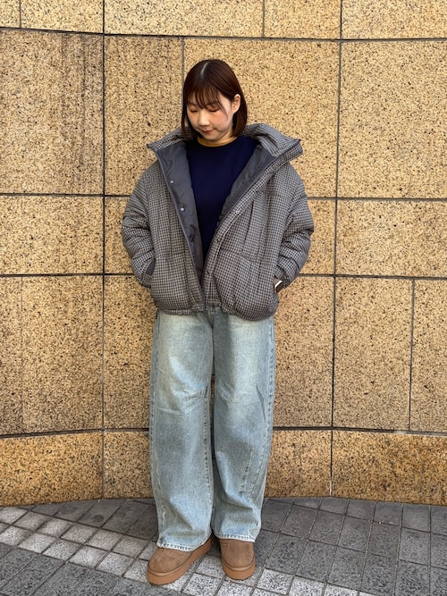 撥水フラッフィームートンブーツ