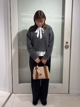 「SENSE OF PLACE by URBAN RESEARCH（センスオブプレイスバイアーバンリサーチ）のアイテム（シャツ/ブラウス）」を使った、naoさん（レディース・162cm）の秋コーディネート