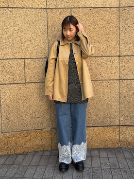 naoさん（レディース・162cm）の冬コーディネート