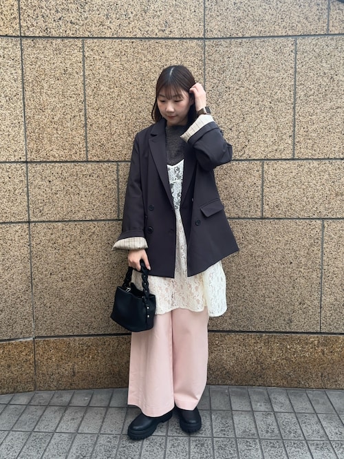 セール】バックオープンレイヤードレースワンピース（ワンピース