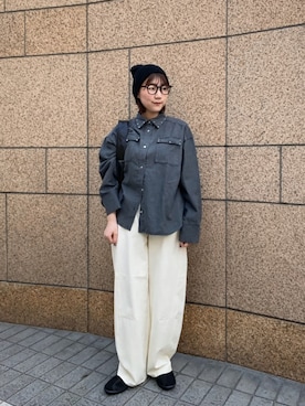 naoさん（レディース・162cm）の冬コーディネート