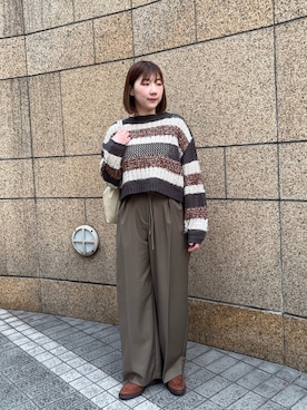 naoさん(レディース・162cm)の冬コーディネート