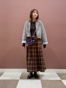 yuccoさん（レディース・158cm）の冬コーディネート