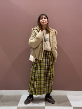 yuccoさん（レディース・158cm）の冬コーディネート