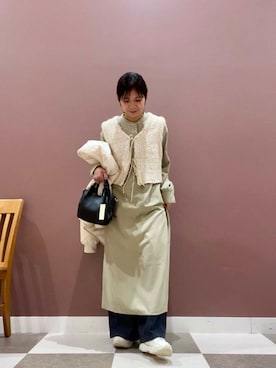 yuccoさん（レディース・158cm）の冬コーディネート