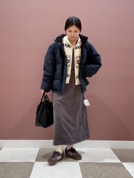 「RODE SKO（ロデスコ）のアイテム」を使った、yuccoさん（レディース・158cm）の秋コーディネート