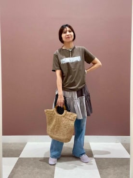 「アイテムズ」｜yuccoさん（レディース・158cm）の夏コーディネート
