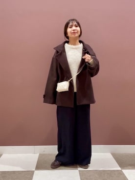 yuccoさん（レディース・158cm）の冬コーディネート