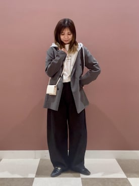yuccoさん（レディース・158cm）の冬コーディネート