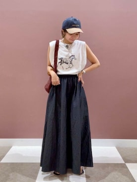 yuccoさん（レディース・158cm）の夏コーディネート