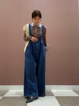 yuccoさん（レディース・158cm）の冬コーディネート