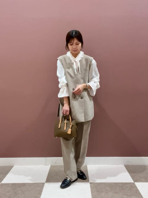 UVカット/接触冷感』ホップサックジレ×パンツセット（セットアップ