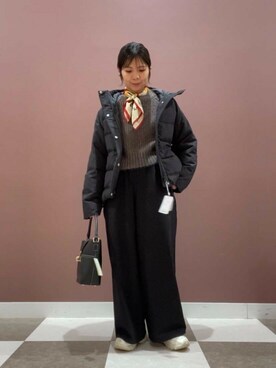 yuccoさん（レディース・158cm）の冬コーディネート
