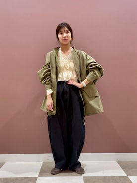 yuccoさん（レディース・158cm）の冬コーディネート