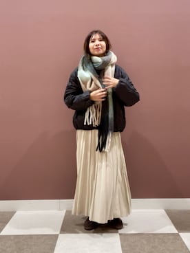 yuccoさん（レディース・158cm）の冬コーディネート