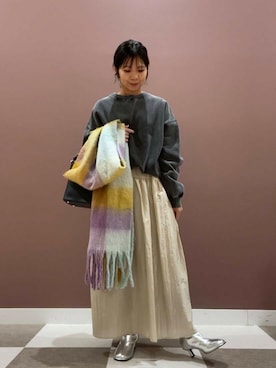 yuccoさん（レディース・158cm）の冬コーディネート