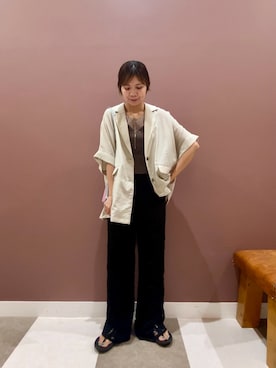 yuccoさん（レディース・158cm）の夏コーディネート