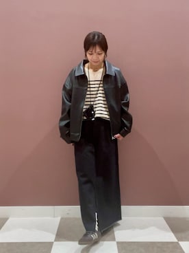 yuccoさん（レディース・158cm）の冬コーディネート