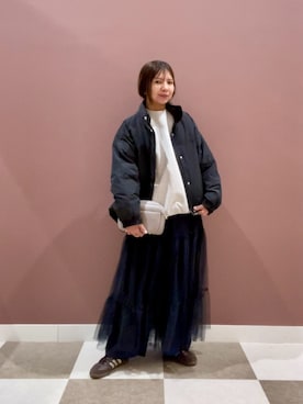 yuccoさん（レディース・158cm）の冬コーディネート