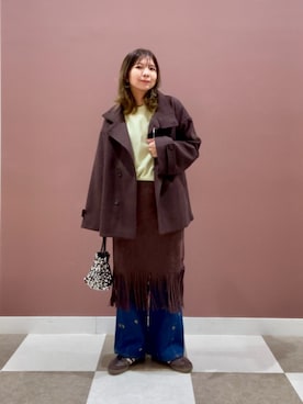 yuccoさん（レディース・158cm）の冬コーディネート