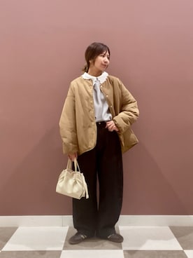 yuccoさん（レディース・158cm）の冬コーディネート