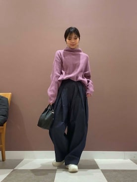 yuccoさん（レディース・158cm）の冬コーディネート