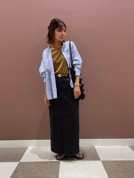 yuccoさん（レディース・158cm）の夏コーディネート