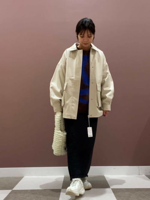 セール】フェイクレザージャケット（その他アウター）｜ITEMS