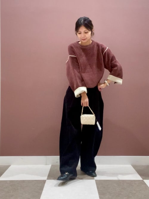 セール】『洗濯可/毛玉防止』ダブルフェイスモールニット（ニット