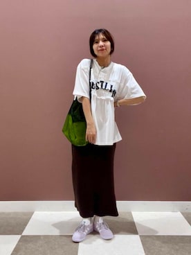 「アイテムズ」｜yuccoさん（レディース・158cm）の夏コーディネート