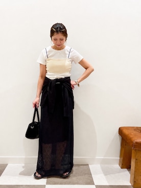 yuccoさん（レディース・158cm）の夏コーディネート