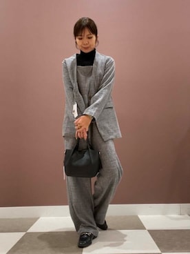 yuccoさん（レディース・158cm）の冬コーディネート