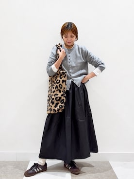 「アイテム（バッグ、その他）」を使った、yuccoさん（レディース・158cm）の秋コーディネート