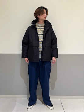 「SHIPS any（シップス エニィ）のアイテム（ジャケット/アウター）」を使った、藤田さん（メンズ・175cm）の冬コーディネート