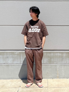 藤田さん（メンズ・175cm）の夏コーディネート