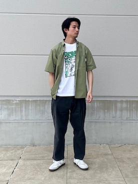 藤田さん(メンズ・175cm)の夏コーディネート