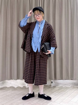 ちろっPさん(レディース・161cm)の秋コーディネート
