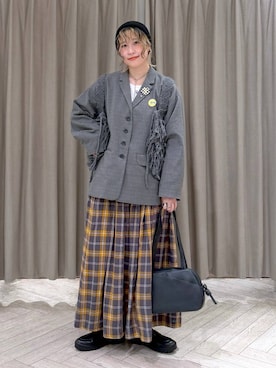 ちろっPさん(レディース・161cm)の秋コーディネート