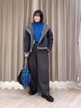 ちろっPさん（レディース・163cm）の冬コーディネート