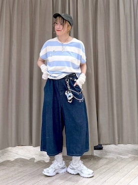 ちろっPさん(レディース・161cm)の夏コーディネート