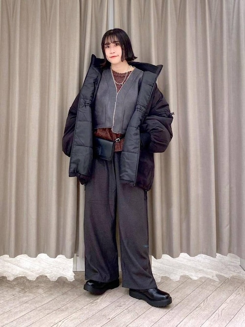 セール】リバーシブルショートベスト（ベスト）｜studio CLIP