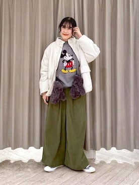 ちろっPさん(レディース・163cm)の冬コーディネート