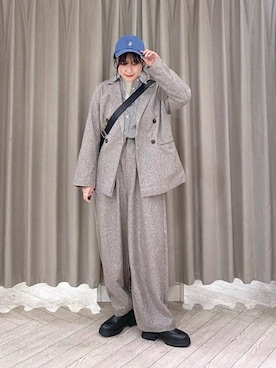 ちろっPさん(レディース・163cm)の冬コーディネート