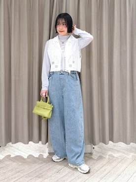 ちろっPさん（レディース・163cm）の春コーディネート