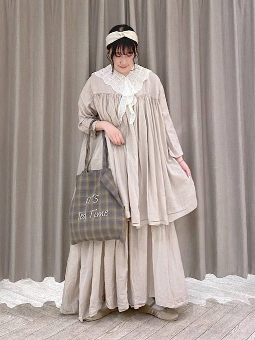 JUSGLITTY - 新品　衿付　フレンチプルオーバー　ジャスグリッティー　美香さん　つけ衿　つけ襟 JUSGLITTY - 新品 衿付 フレンチプルオーバー ジャス