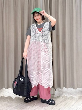 ちろっPさん(レディース・161cm)の夏コーディネート
